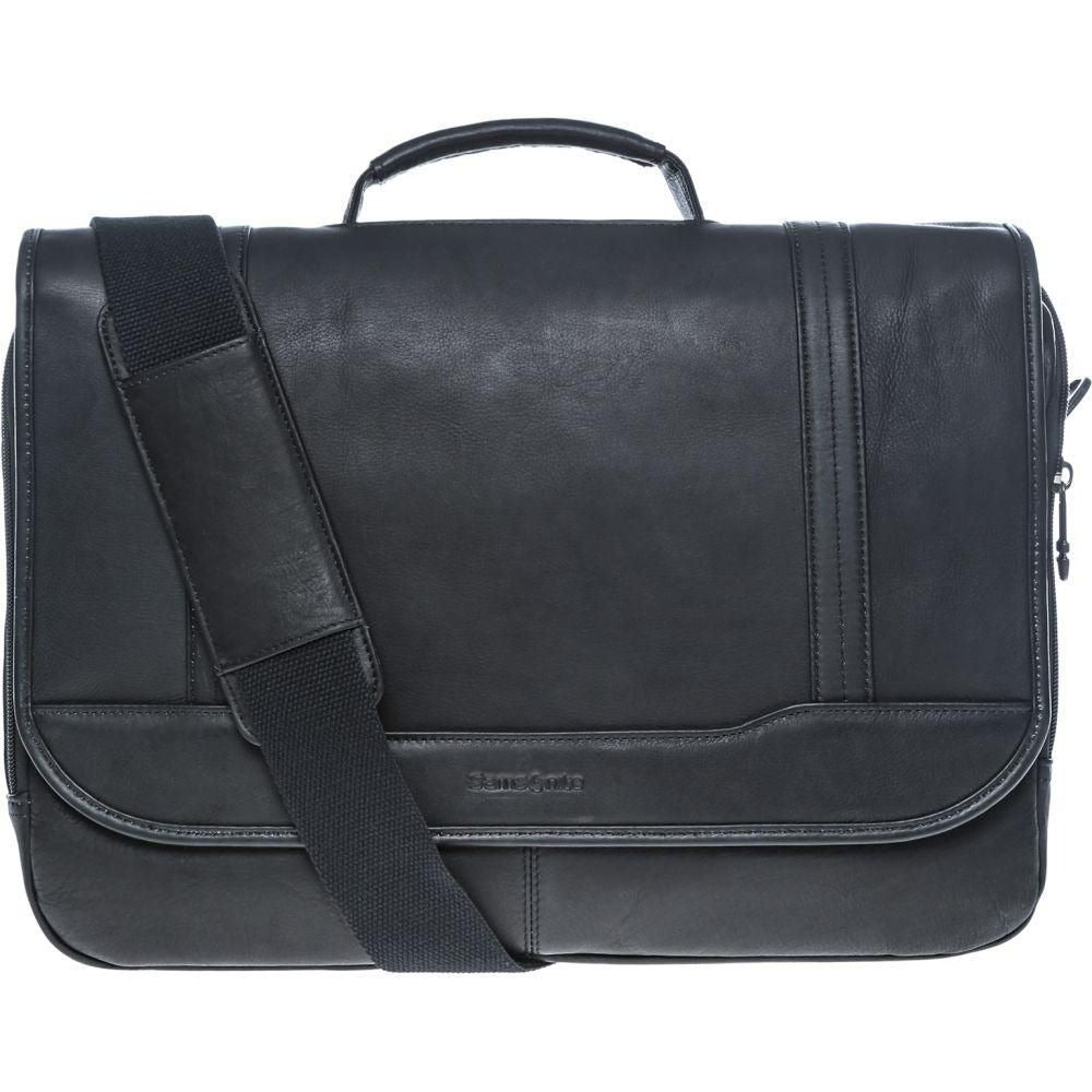COLOMBIAN LEATHER FLAPOVER BRIEFCASE*
