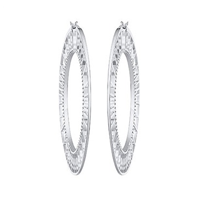 Swarovski Griselda Pierced Earrings Hoop