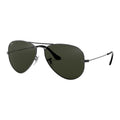 Ray-Ban Aviator Classic RB3025 Gunmetal - Metal - Green Lenses