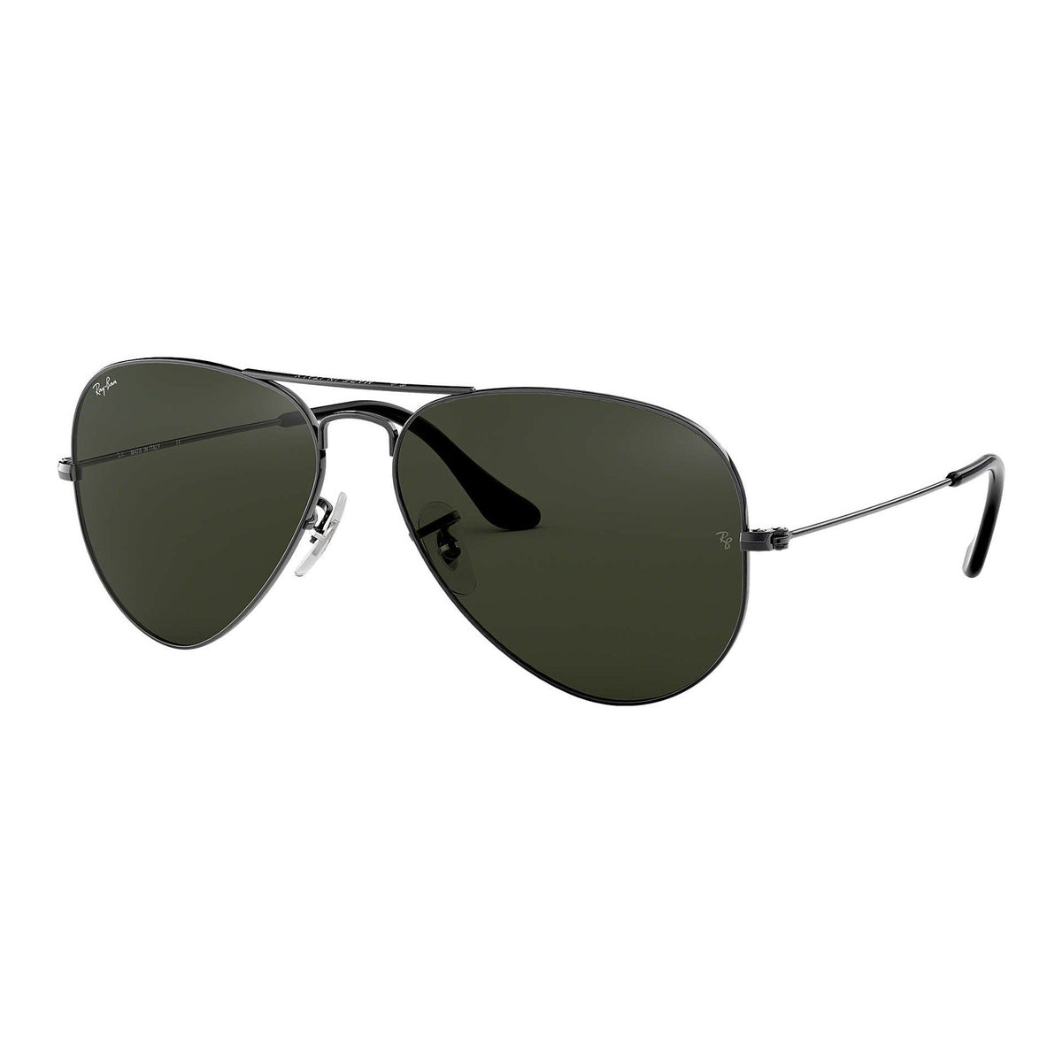 Ray-Ban Aviator Classic RB3025 Gunmetal - Metal - Green Lenses