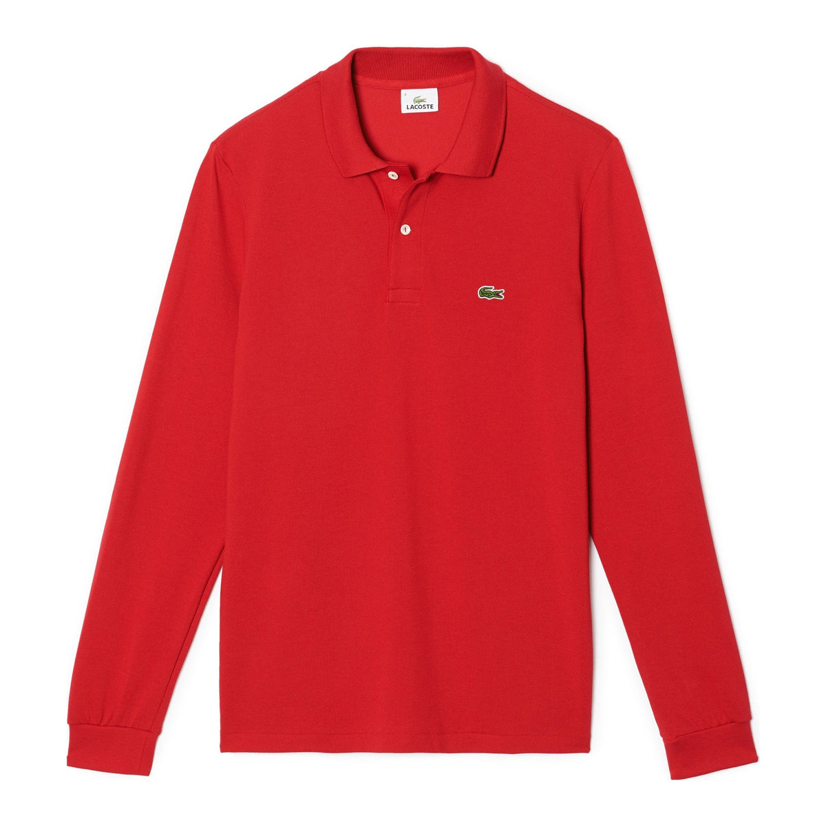 Men’s Lacoste Original Long Sleeve Original Cotton Pique Polo