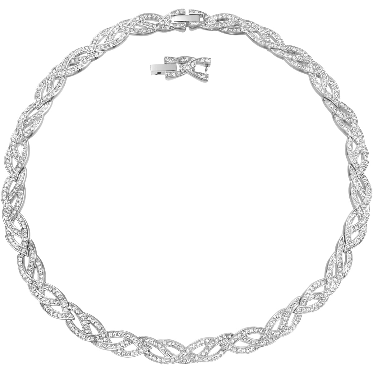 Swarovski Curled All-Around Necklace