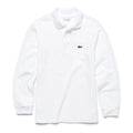 Lacoste Boy's long sleeve classic Pique polo shirt.