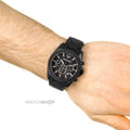 Emporio Armani Sport Black Dial Men's Chronograph Watch