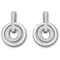 Swarovski Circle Mini Pierced Earrings
