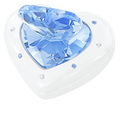 Swarovski Heart Box Blue
