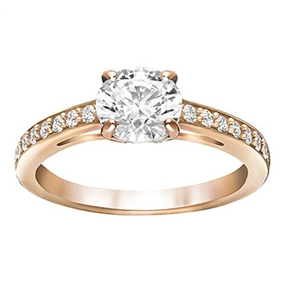 Swarovski Attract Ring Czwh Ros 55