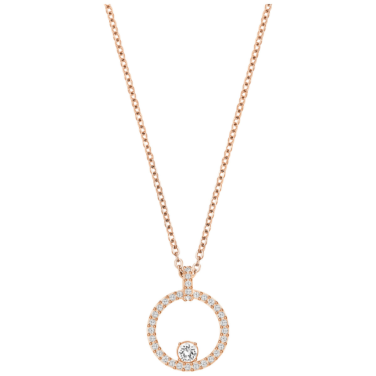 Swarovski Creativity Pendant Cir Cry Ros