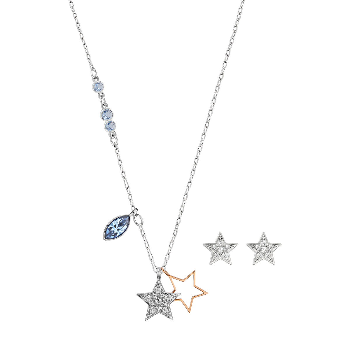 Swarovski Duo Set Star