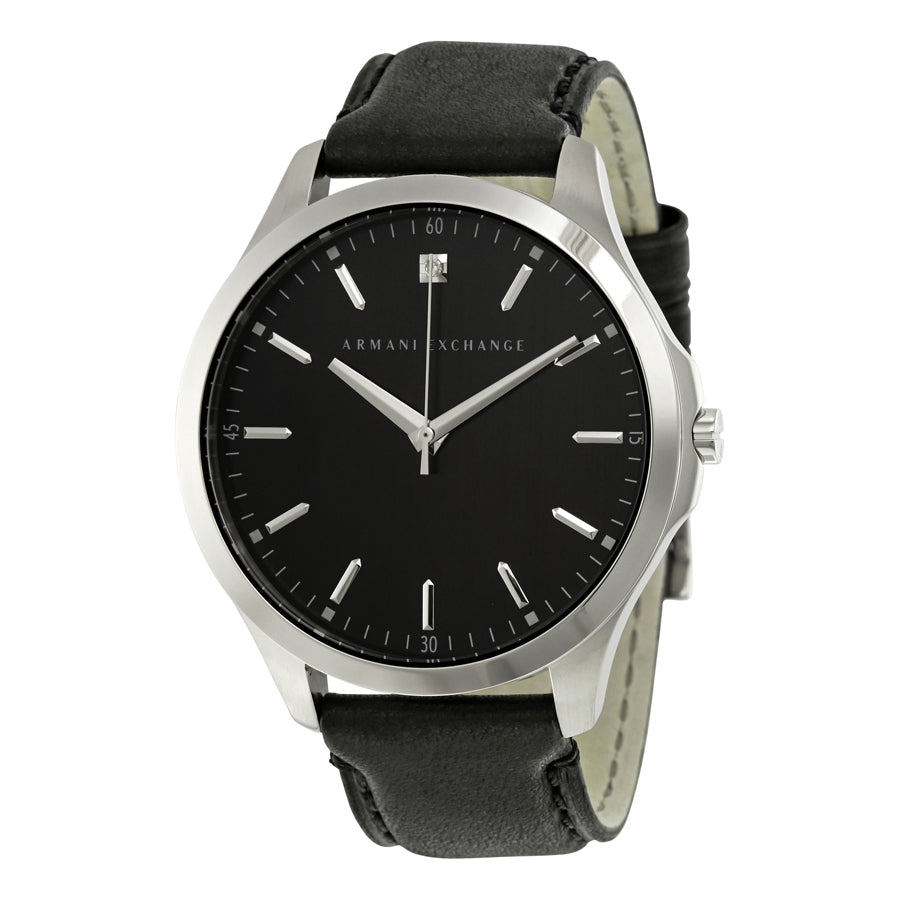 Armani Exchange Smart Men's Leather Watch