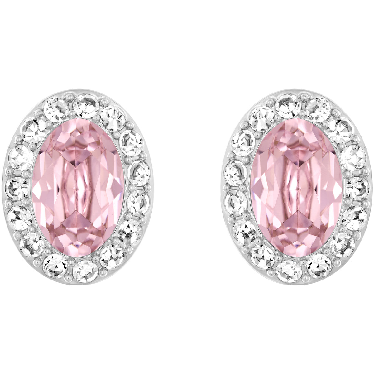 Swarovski Christie Pierced Earrings Oval