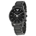 Emporio Armani Men's Classic Analog Display Quartz Black Watch