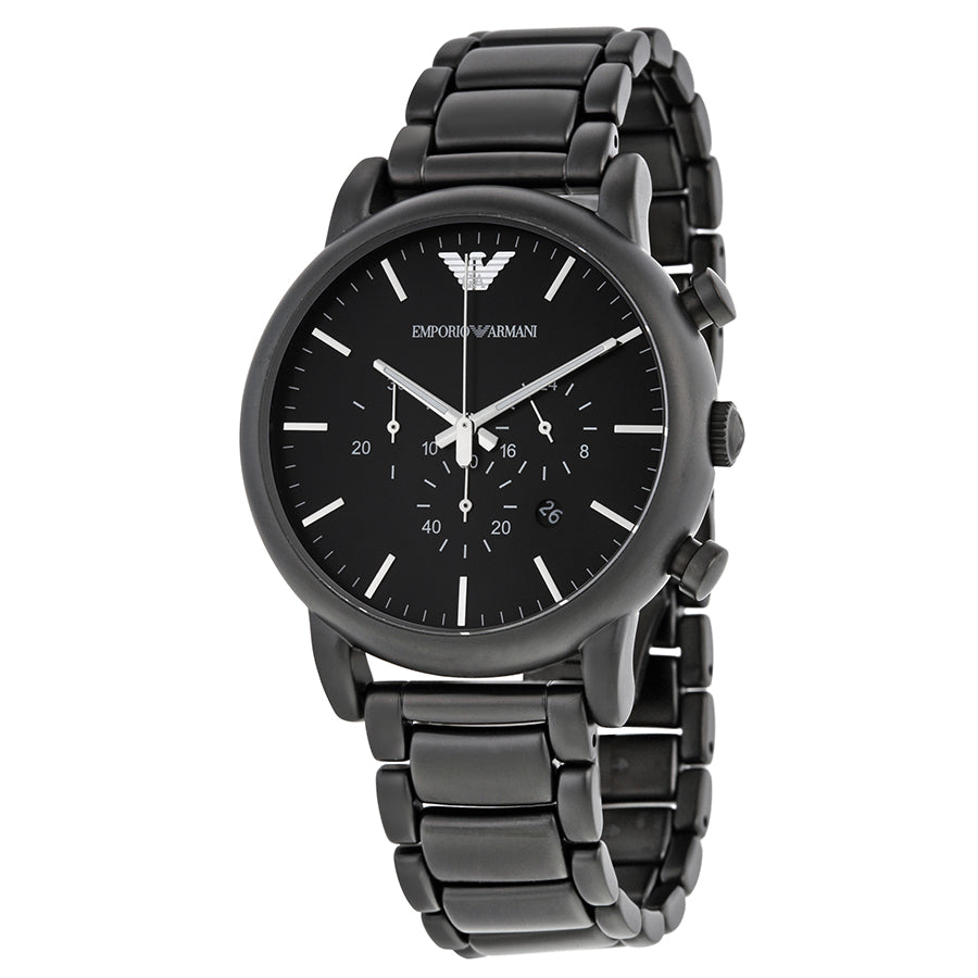 Emporio Armani Men's Classic Analog Display Quartz Black Watch