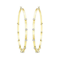 Swarovski Genna Pierced Earrings Hoop