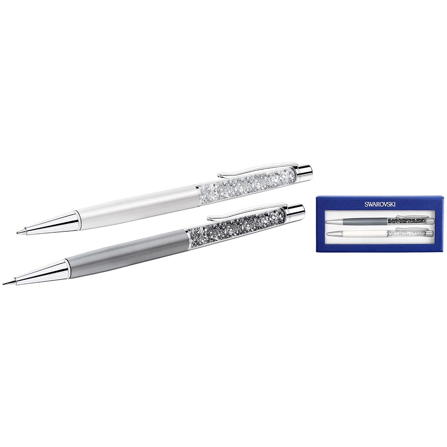 Swarovski Crystalline Lady Ballpoint Pen & Mechanical Pencil Set, IF Box