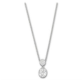 Swarovski Vanita Pendant Oval Cry Rhs