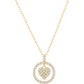 Swarovski Crocus Heart Pendant