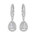 Swarovski Attract Light Pe Pear Czwh Cry Rhs