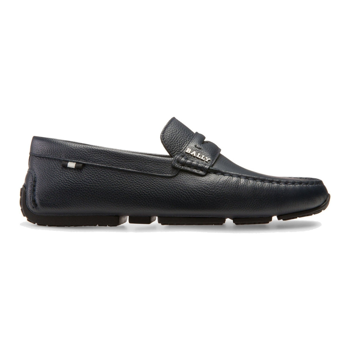 Bally pavel men's bovine leather in blue navy