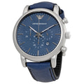 Emporio Armani Men's 'Luigi' Quartz Stainless Steel And Silicone Automatic Watch
