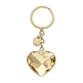 Swarovski New Heart Key Ring Gos Golden Shadow Sp