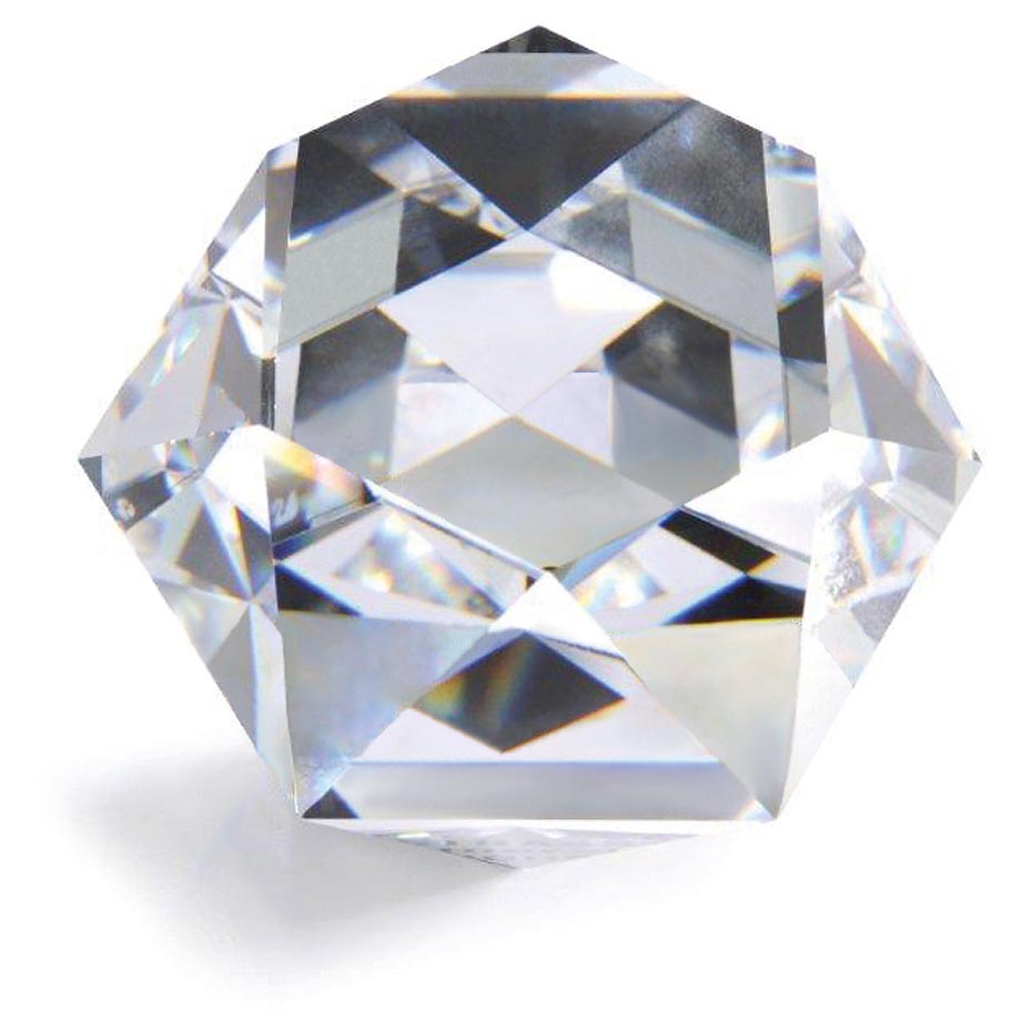 Swarovski Polygon Paperweight
