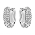 Swarovski Circlet Pierced Earrings Hoops