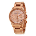 Armani Exchange Women's Analog Display Quartz Rose Gold Watch
