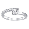 Swarovski Fresh Ring Sml Cry Rhs 50