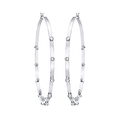 Swarovski Genna Pierced Earrings Hoop