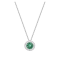 Swarovski Angelic Pendant Emrd Cry Rhs