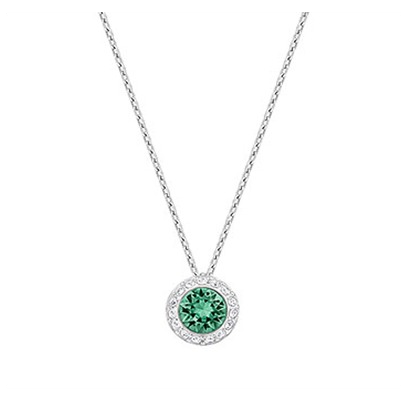Swarovski Angelic Pendant Emrd Cry Rhs