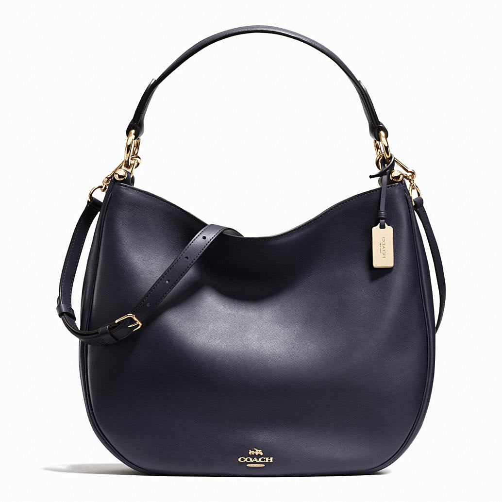 Coach nomad hobo in glovetanned leather
