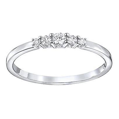 Swarovski Frisson Ring Czwh Rhs 58
