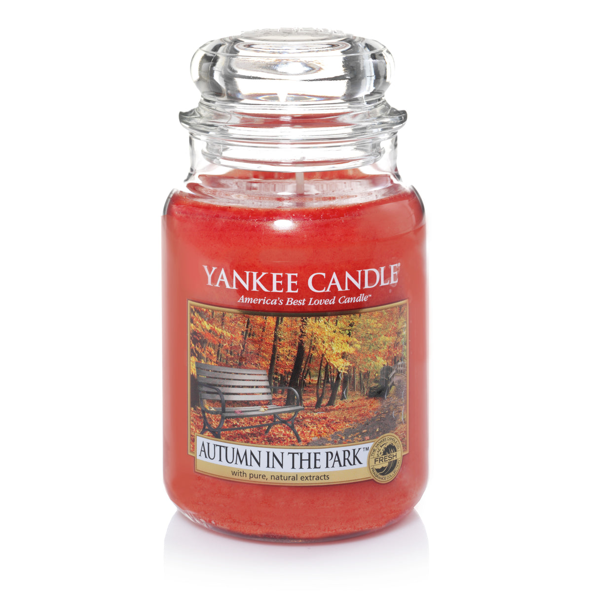 Yankee Jar Candle Autumn in the Park Burn Time of 25-40 hours