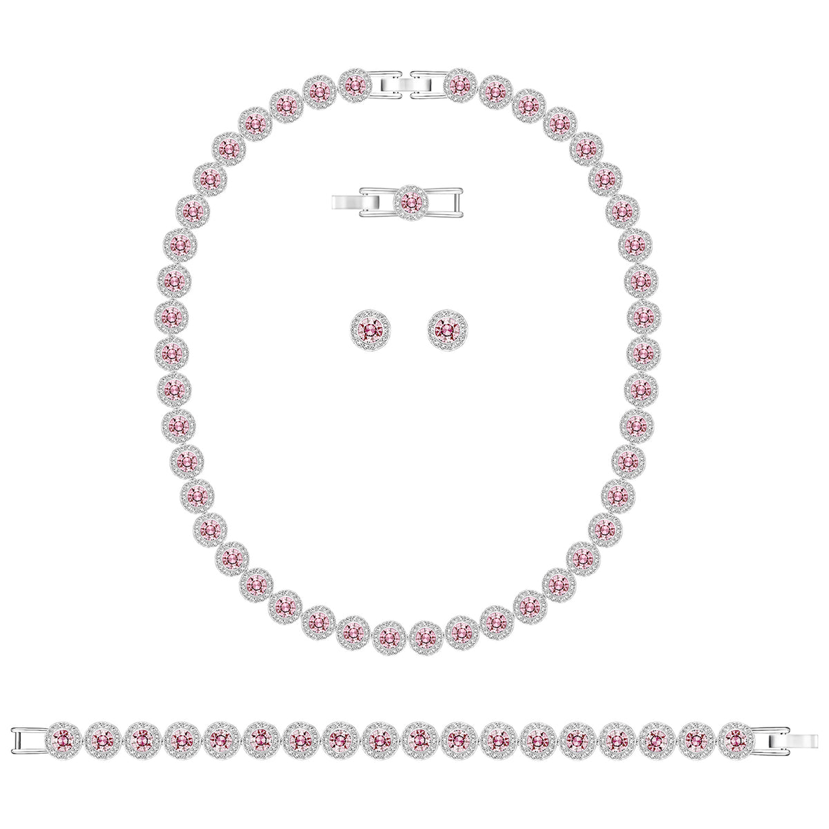 Swarovski Angelic Set All Around Lros Cry Rhs