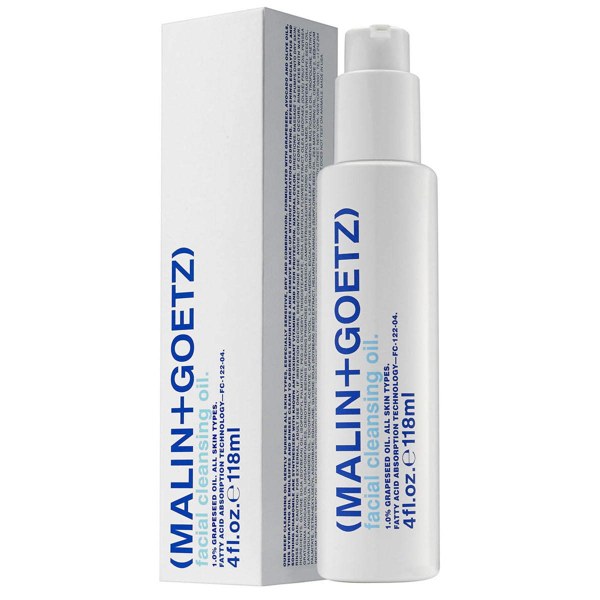MALIN + GOETZ Facial Cleansing Oil, 4fl.oz.e118ml