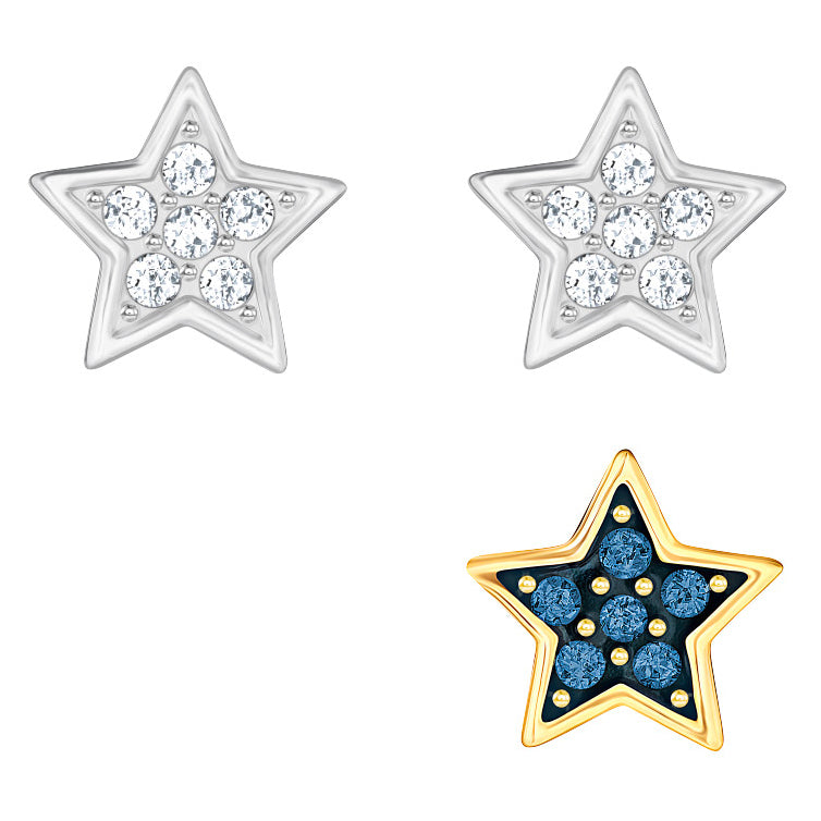 Swarovski Crystal Wishes Star Pierced Earrings Set