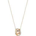 Swarovski Further Pendant, Small, White, Rose Gold Plating