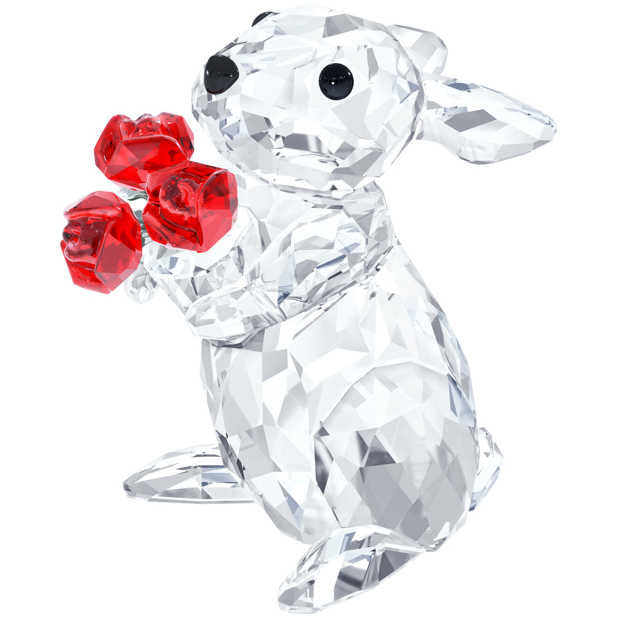 Swarovski Rabbit with Roses