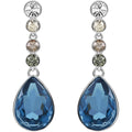 Swarovski Meringue Montana Pierced Earrings