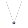 Swarovski Favor Necklace Rnd Mont Cry Rhs