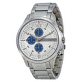 Armani Exchange Men's Analog Display Quartz Silver Watch