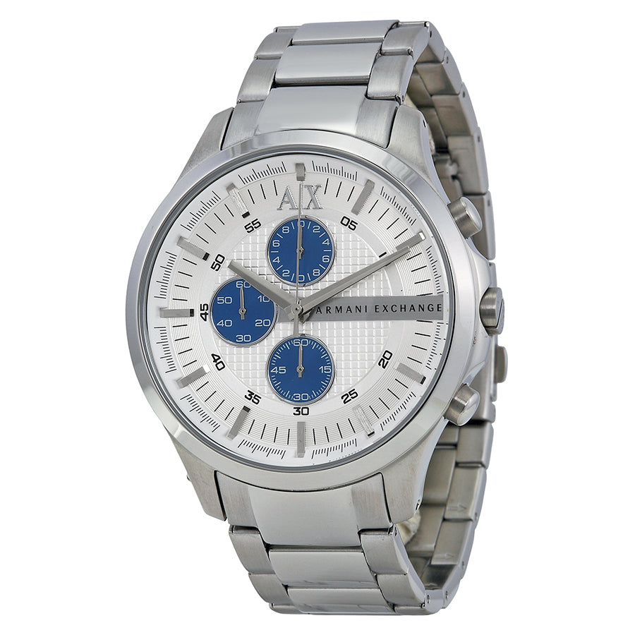 Armani Exchange Men's Analog Display Quartz Silver Watch