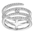 Swarovski Creativity Ring Coiled Cry Rhs 52