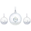 Swarovski Christmas Ball Ornament Set 2016