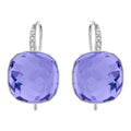 Swarovski Dot Pierced Earrings