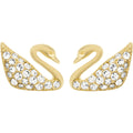 Swarovski Swan Mini Pierced Earrings