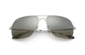 Ray-Ban Rb3587 Chromance RB3587CH Silver - Metal - Silver Polarized Lenses